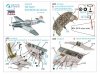Quinta Studio QD48398 Yak-9T 3D-Printed & coloured Interior on decal paper (Zvezda) 1/48
